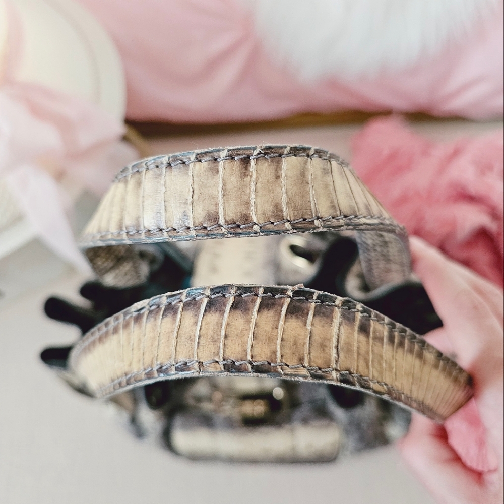 Jimmy Choo Authentic Ramona Python Snake Handbag - image 6